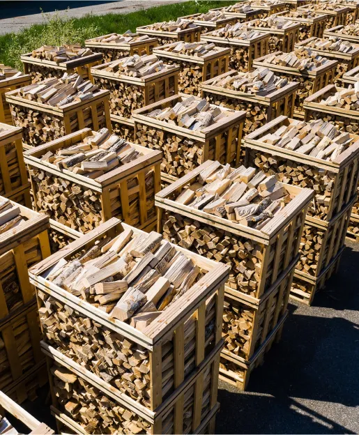 bois de chauffage à Andrezé près de Cholet en Maine-et-Loire 49